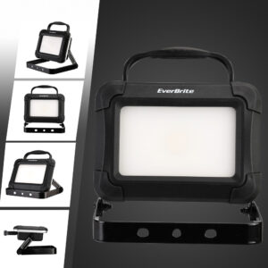 Portable 1500 Lumen LED Automotive Work Light Rechargeable Work Light with Stand