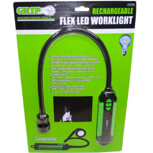 RECHARGEABLE FLEX LED WORKLIGHT – gooseneck under hood light – automotive tools