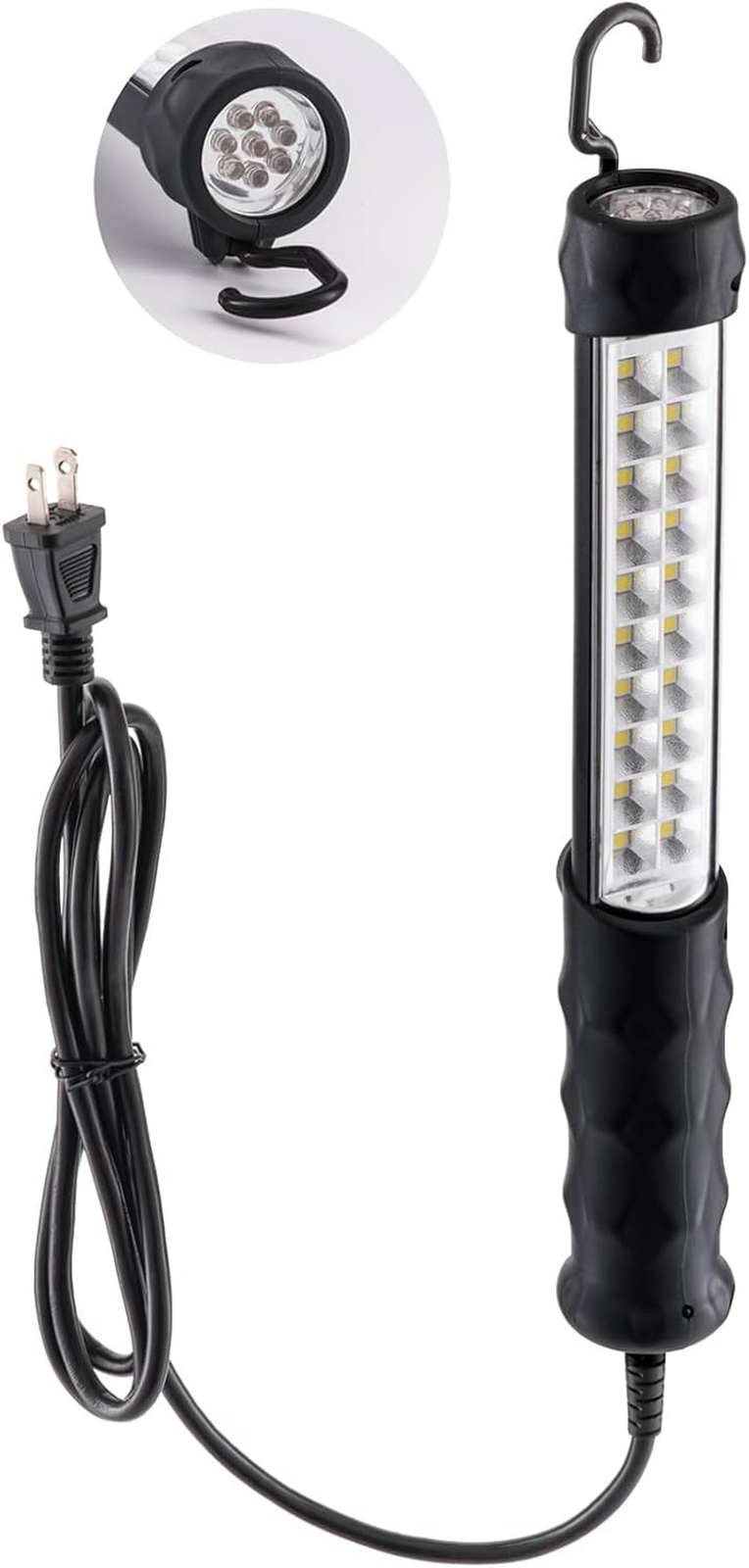 LED Trouble Light with Corded(10Ft), Drop Lights Automotive with Magnet, Swivel
