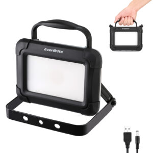 1500 Lumen Rechargeable LED Portable Work Light with Stand Automotive Work Light