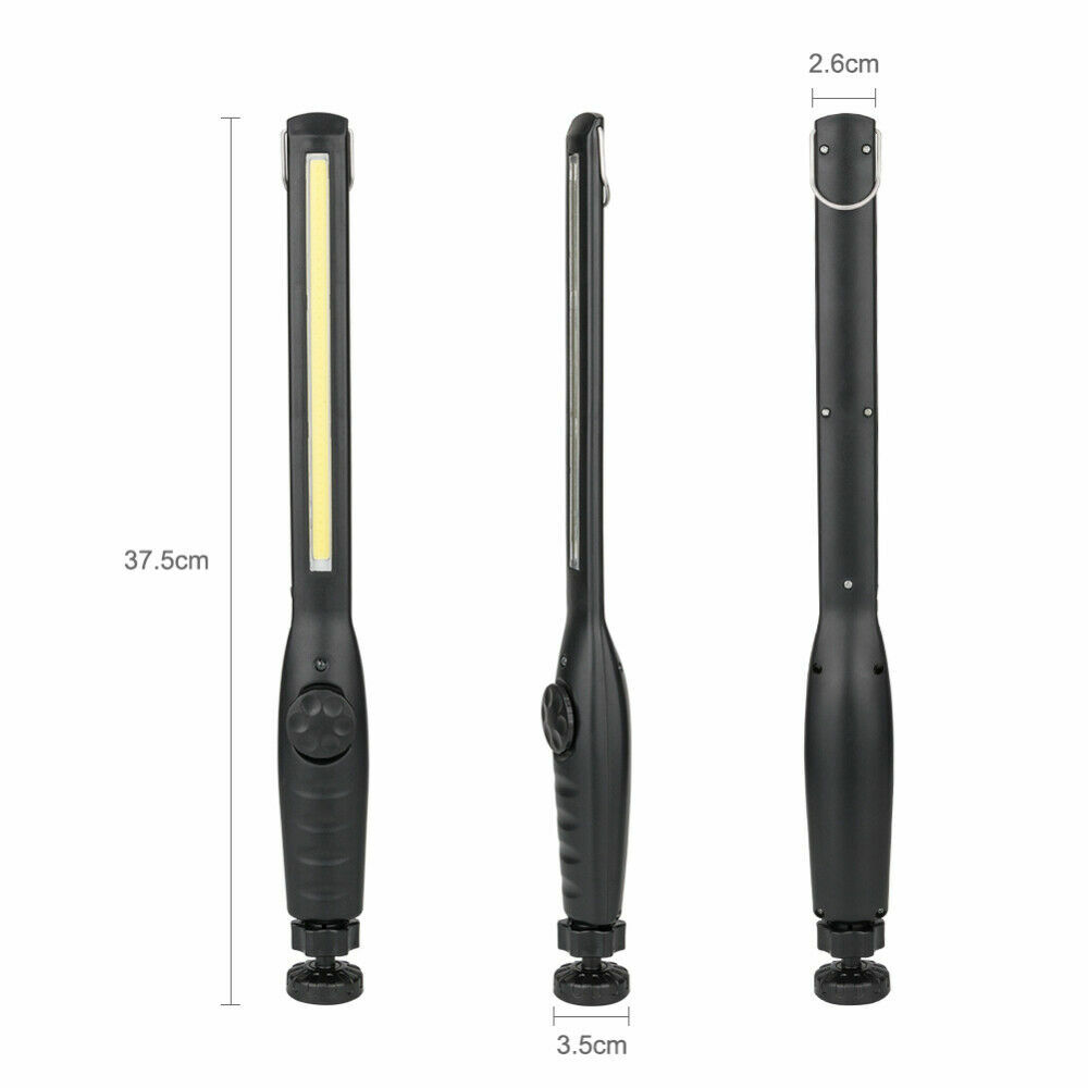 2PC LED Rechargeable Automotive Inspection Work Light Magnetic Flexible Cordless - Image 3