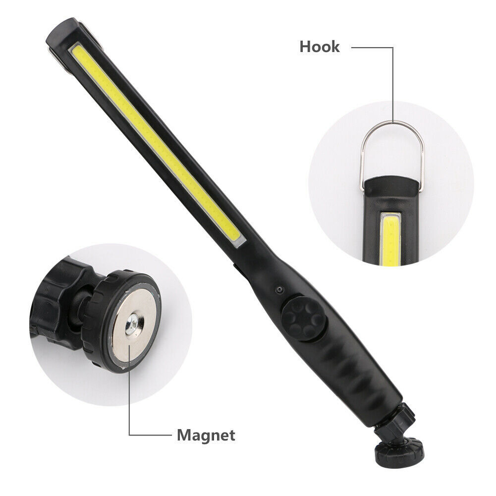 2 X LED Rechargeable Automotive Inspection Work Light Magnetic Flexible Cordless - Image 4