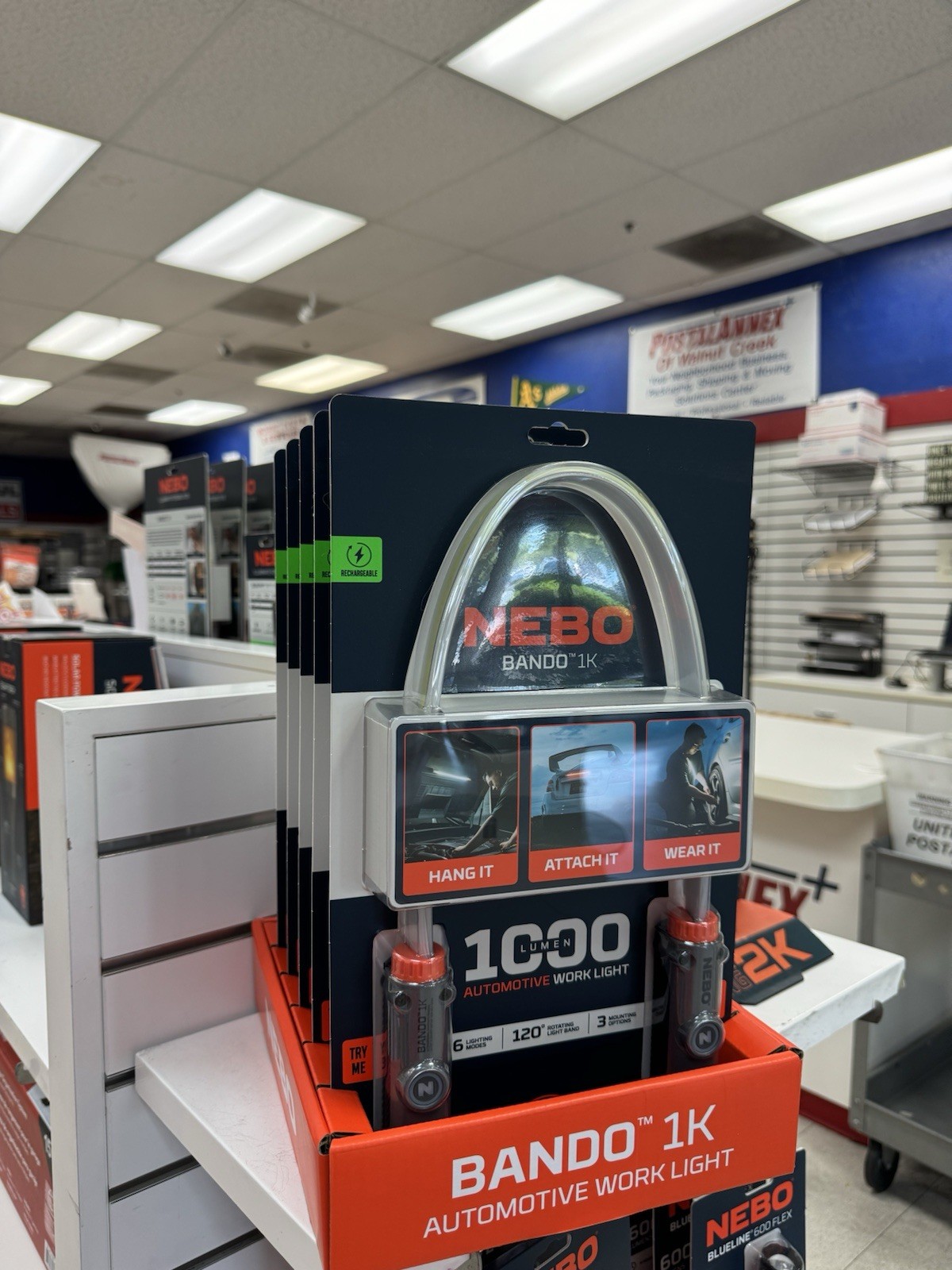 NEBO Bando 1K 1000 Lumen Automotive Work Light Hands Free Rechargeable - Image 2