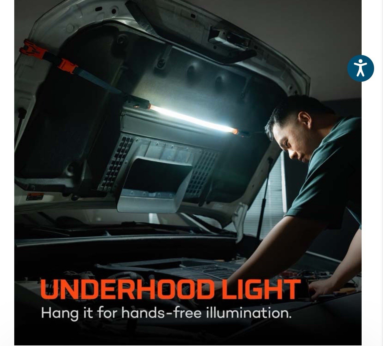 NEBO Bando 1K 1000 Lumen Automotive Work Light Hands Free Rechargeable - Image 3