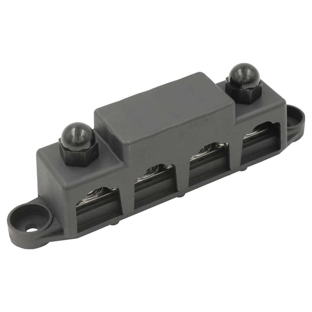 ALL Power Distribution Block BUS BAR Terminal Post Stud Black Red Set M6 M8 M10 - Image 2