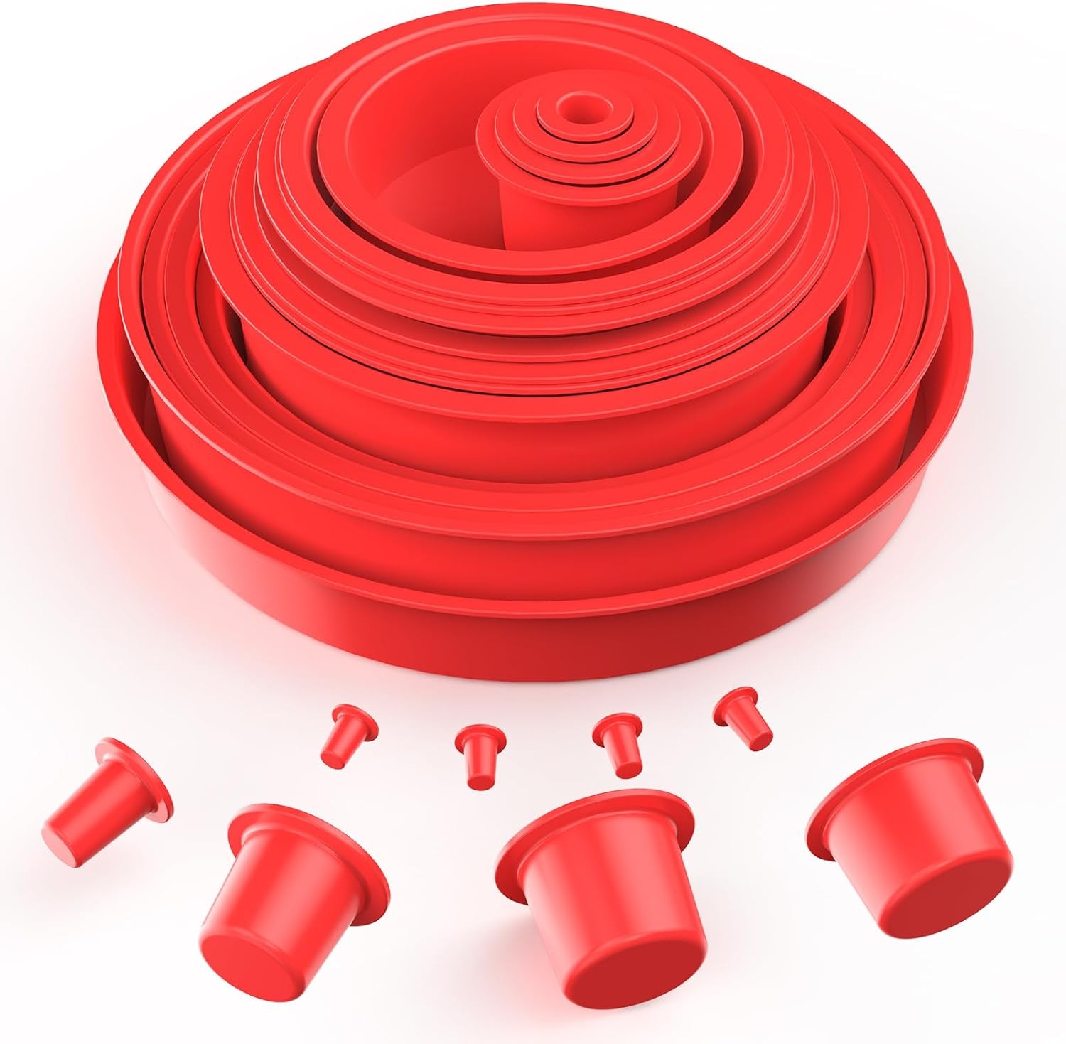 ANCEL Automotive Block Cap Plugs Kit for S100 S110 S200 S300 S1000...