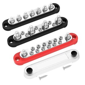 Car Terminal Block Negative Bus Bar 12V 150A M8 Power Distribution Automotive