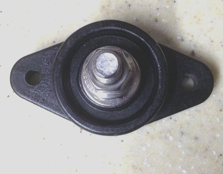 ELECTICAL GROUNDING BLOCK BUS, AUTOMOTIVE, MOTORCYCLE 3/8 BOLT ON PLASTIC BASE - Image 2