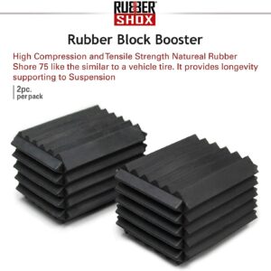 Coil Spring Block Boosters, Automotive Performance Enhancement 1.25"X1"X1"