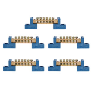 5 Pcs Ground Bar Kit Terminals Lighting Box Automotive Block