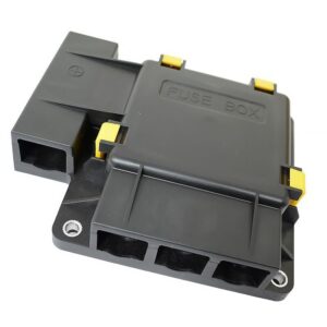 3 Way Waterproof Fuse Holder Distribution Block Bus Bar Marine Automotive