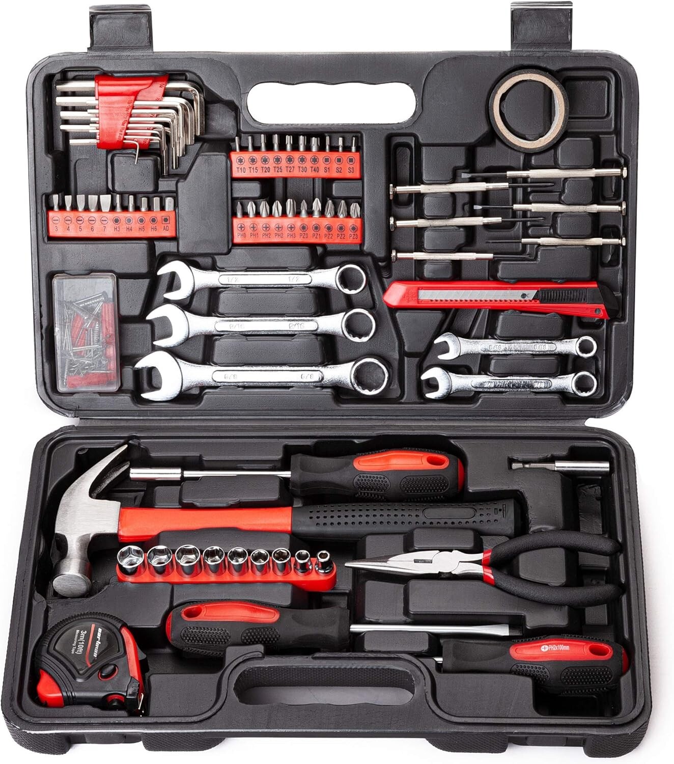 148 Pc Automotive Household Tool Set - Car DIY Home Repair Kit Pro - Image 2