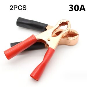 Heavy Duty 30A Battery Clip with Simple Spring Connection for Car Batteries