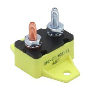 Protector Térmico Coche Disyuntor Protección Automotriz para Cargadores de Batería-