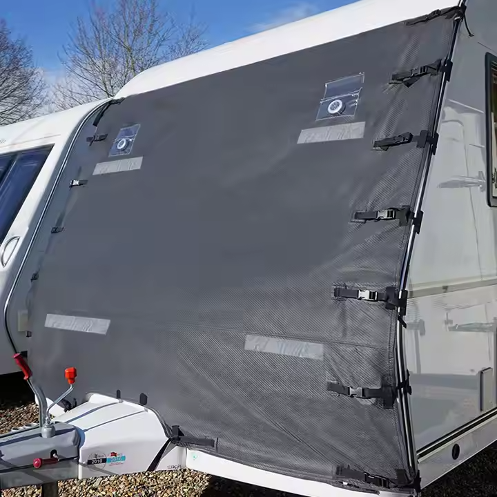 Cubierta de remolque frontal duradera LED impermeable para caravana Elddis Affinity 550-