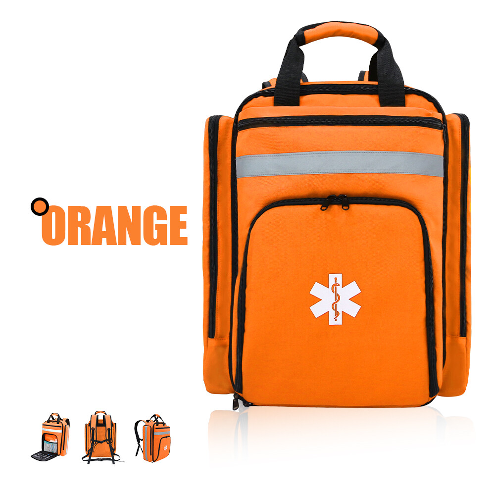 Kits de Primeros Auxilios Mochilas de Rescate de Emergencia Gran Capacidad Almacenamiento Clasificado Exterior- - Image 4