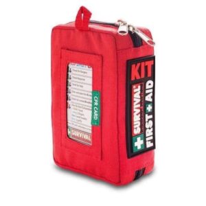 🔥SURVIVAL Kit de Primeros Auxilios Compacto - Kits Pequeños de Emergencias para Coche - 27 Piezas Nuevo con Etiquetas-