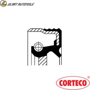 ANILLO DE SELLADO DE EJE CIGÜEÑAL 01027762B PARA VOLVO FL/II/III FE B7 D6B180 5.5L 6cyl-