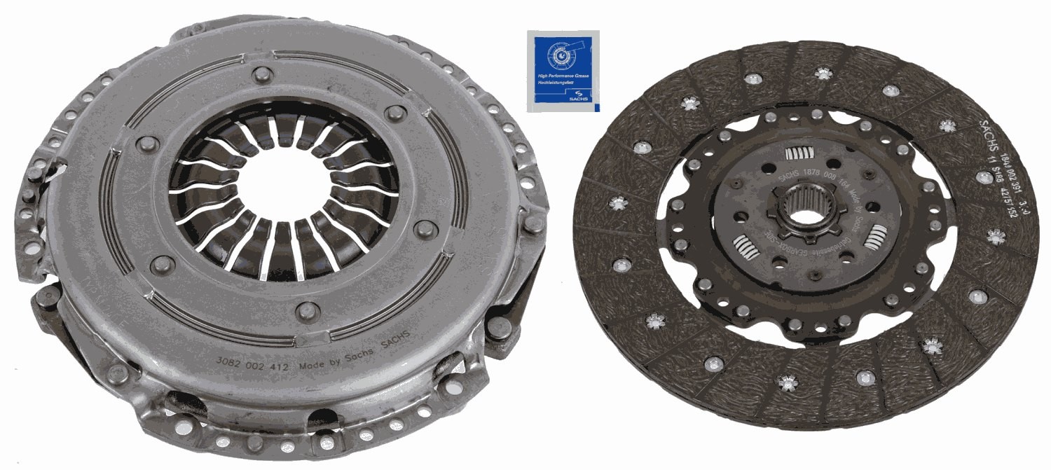 Kit Embrague 2 Piezas (Cubierta+Placa) 240mm 3000970117 Sachs 06K141015P 06K141015JX- - Image 2