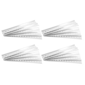 Riel de montaje de disyuntor de 20 piezas rieles DIN de aluminio herrajes-