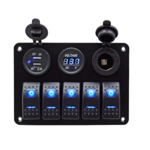 Combinación de disyuntor de modificación de placa de control de panel basculante-