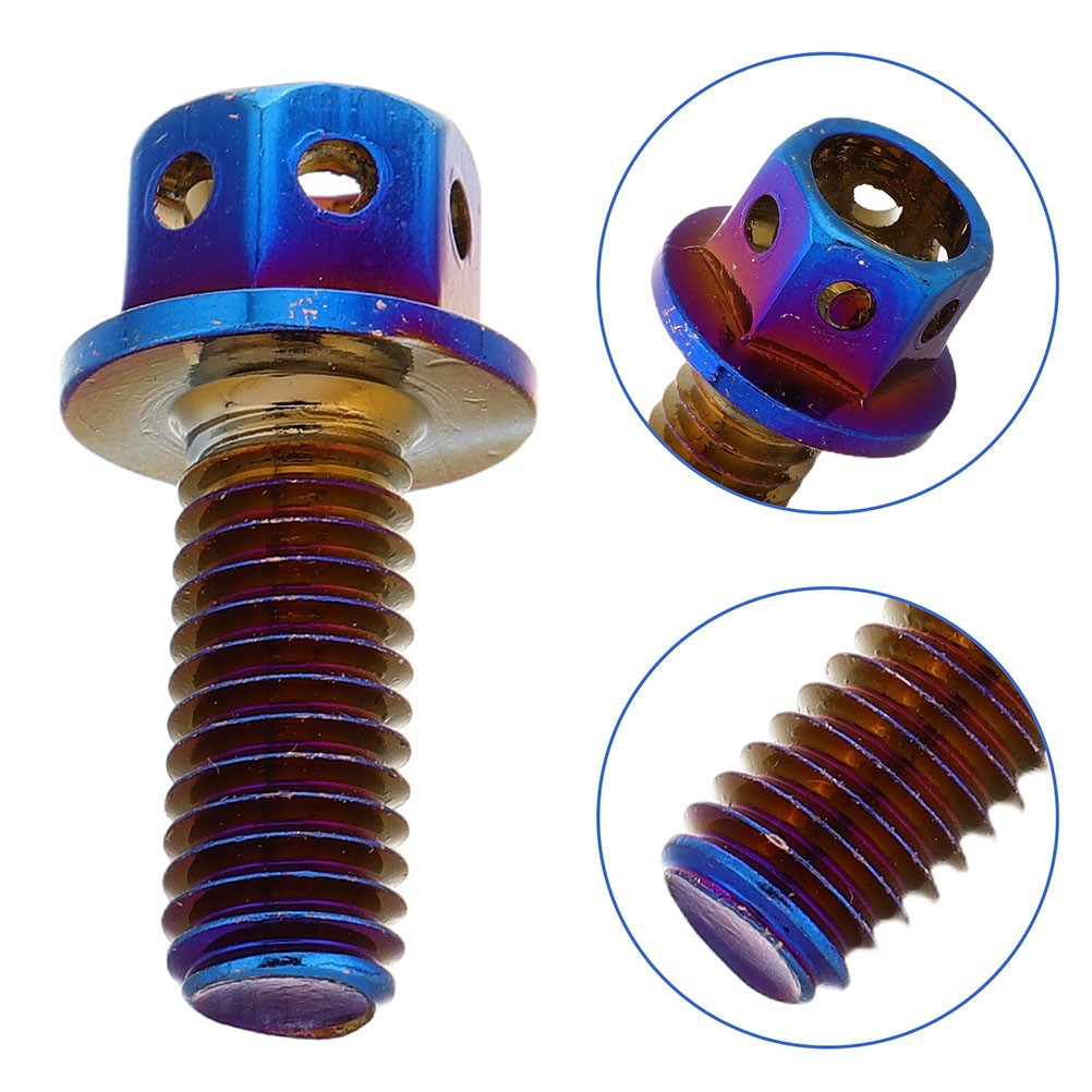 Tornillo de perno de matrícula decorativo accesorios exteriores automotrices- - Image 2