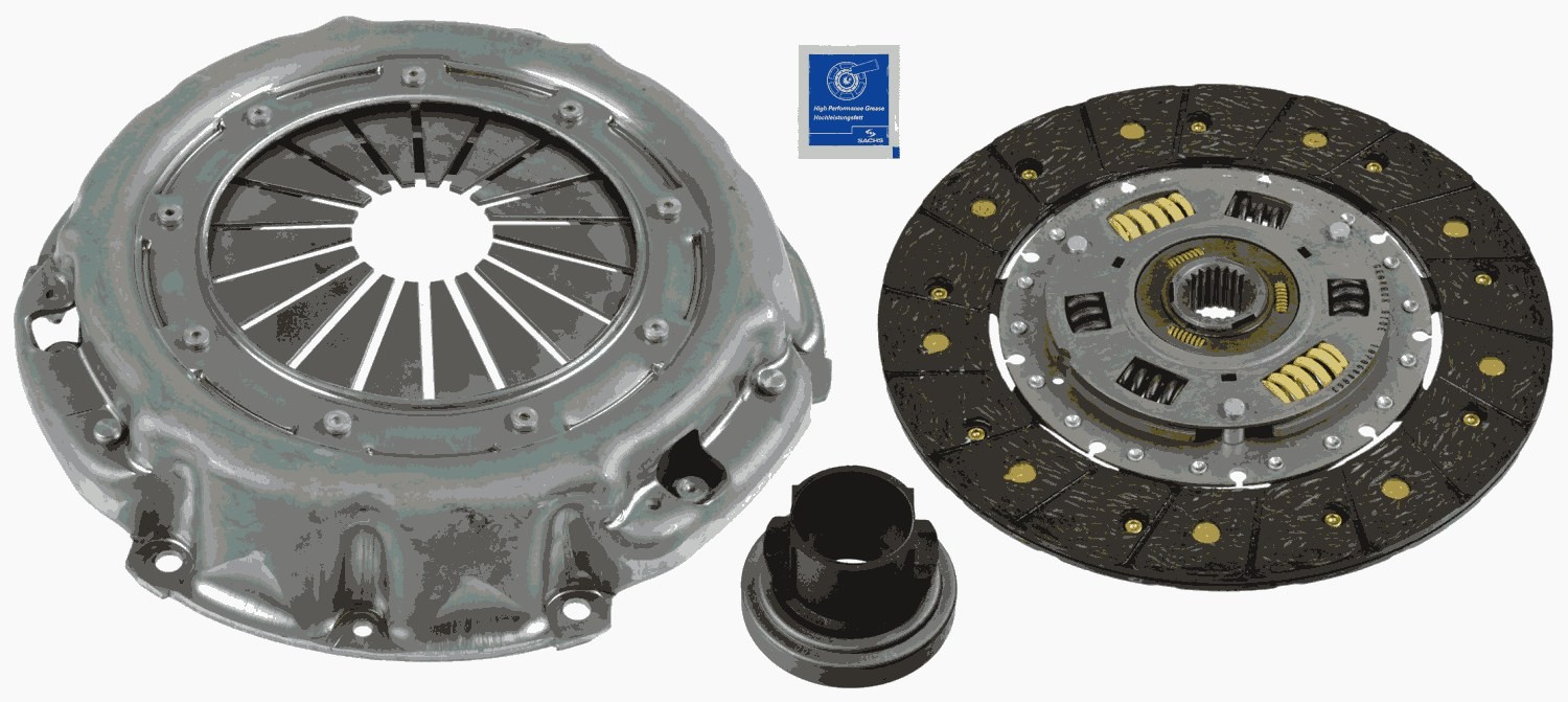 Kit de embrague 3 piezas (cubierta + placa + liberador) se adapta a LAND ROVER DEFENDER L316 2.5D Sachs- - Image 2