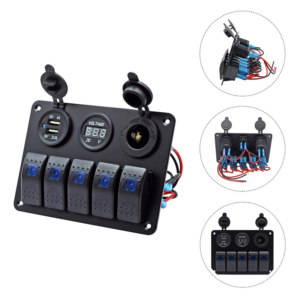Balancín de placa de modificación de paneles eléctricos para barco- - Image 2