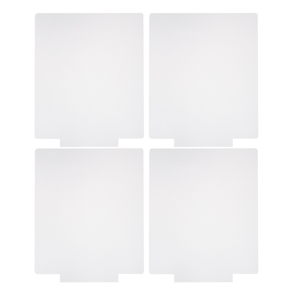 4 Pcs Light Plate Night Base Circle Board for Sign LED Backlight