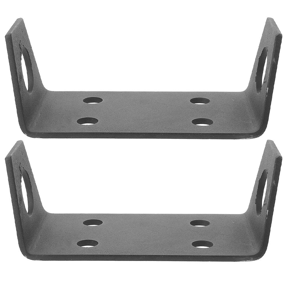 Placa de montaje de cabrestante de montaje de remolque accesorios de enganche de remolque de 2 piezas-