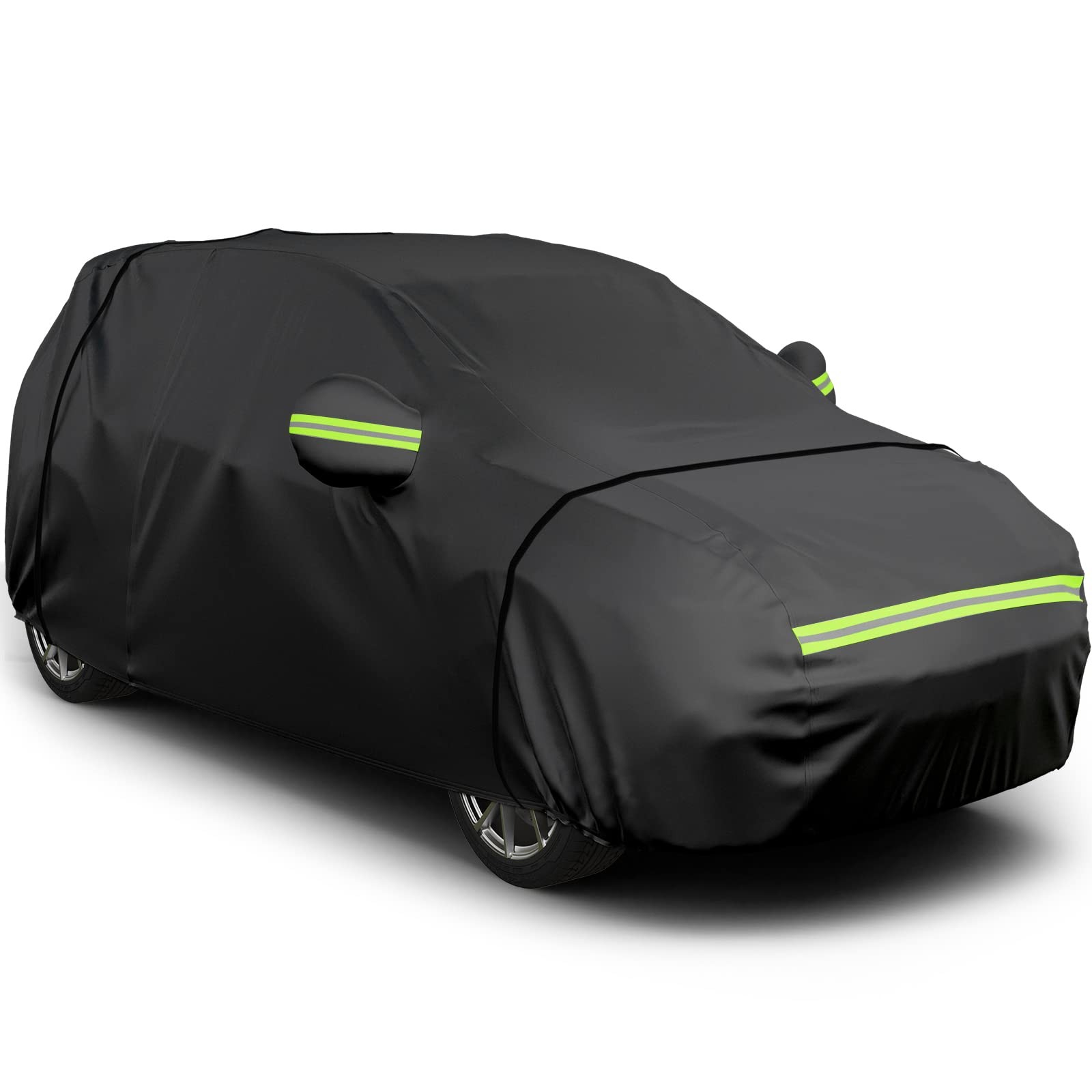 Favoto Cubierta Coche SUV, Exterior Puerta Completa Cubierta Coche Impermeable Grande con Lado Derecho-