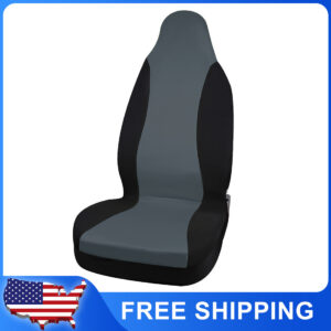 Protector de cubo de cubierta de asiento universal gris negro para automóvil SUV-