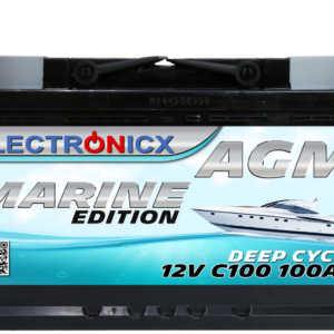 Batería Electronicx Marine Edition AGM 100 AH 12V barco barco batería de suministro-