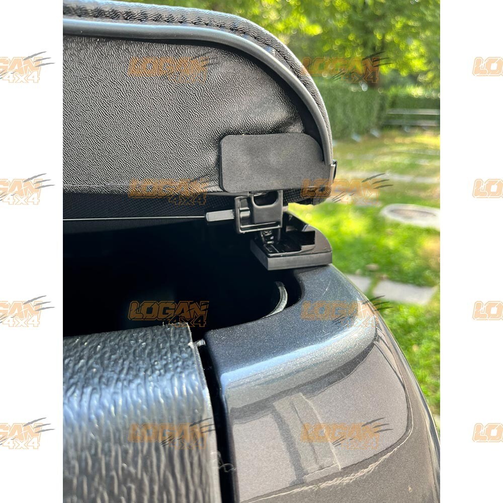 Tonneau Cover pour Toyota Hilux 2015-2025 Couvre Benne TOTAL BLACK Bâche Souple - Image 4