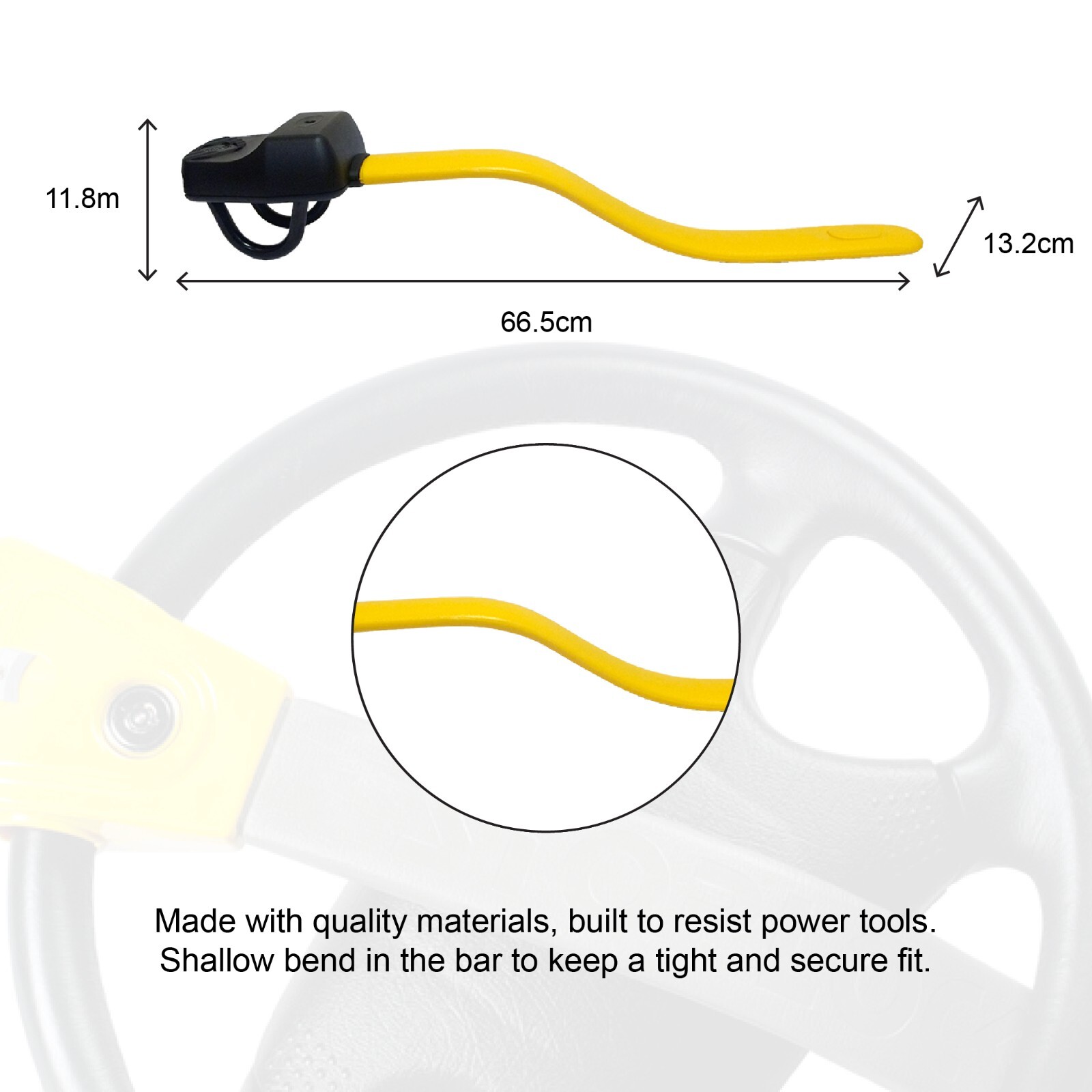 Bloqueo del volante Stoplock PRO recomendado para Mini Roadster 2012 a 2015- - Image 3