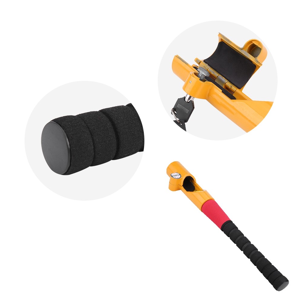 Cerraduras universales para volante de béisbol antirrobo para auto camión- - Image 3