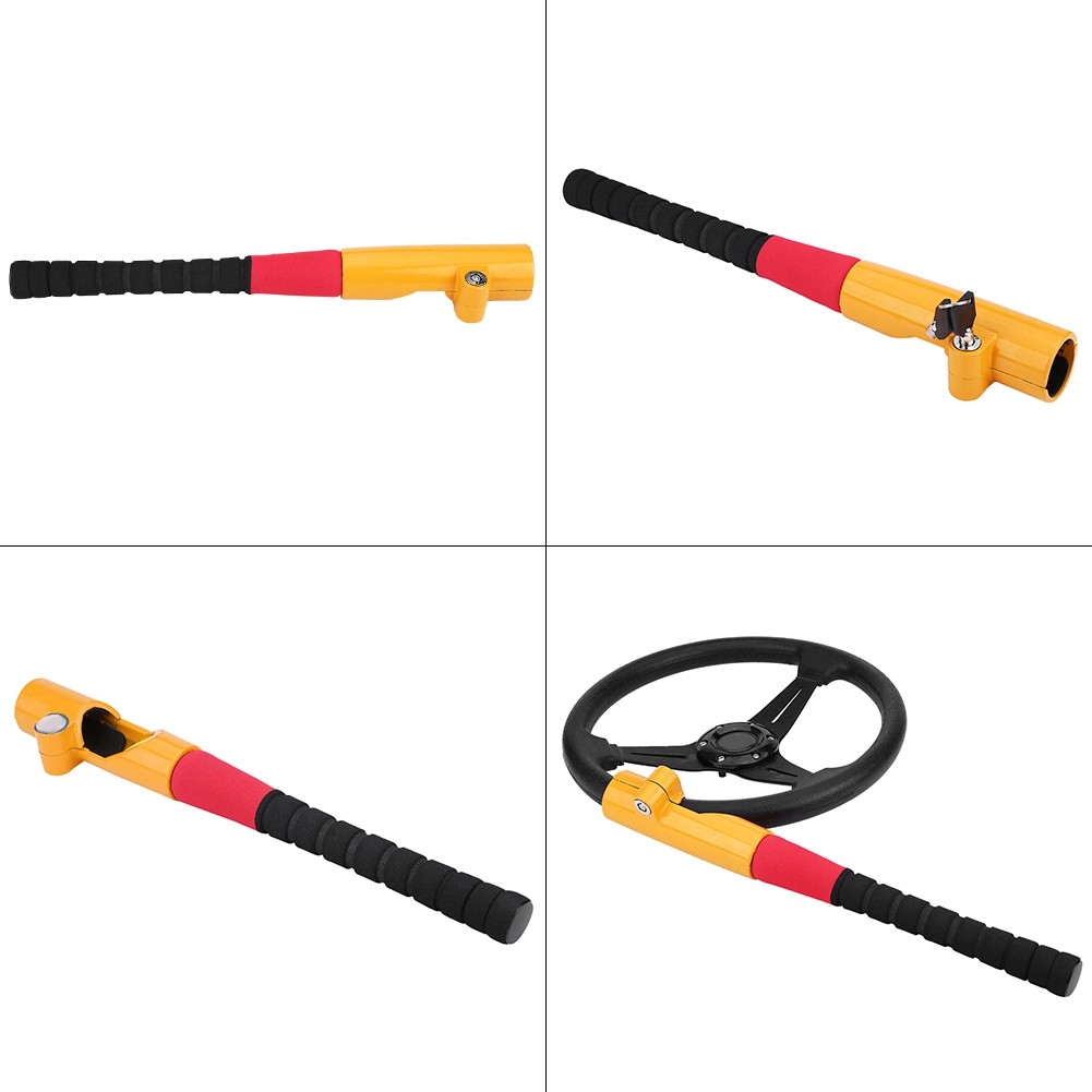 Universal Car Truck Steering Wheel Locks Baseball Anti Theft Lock❀ - Image 2