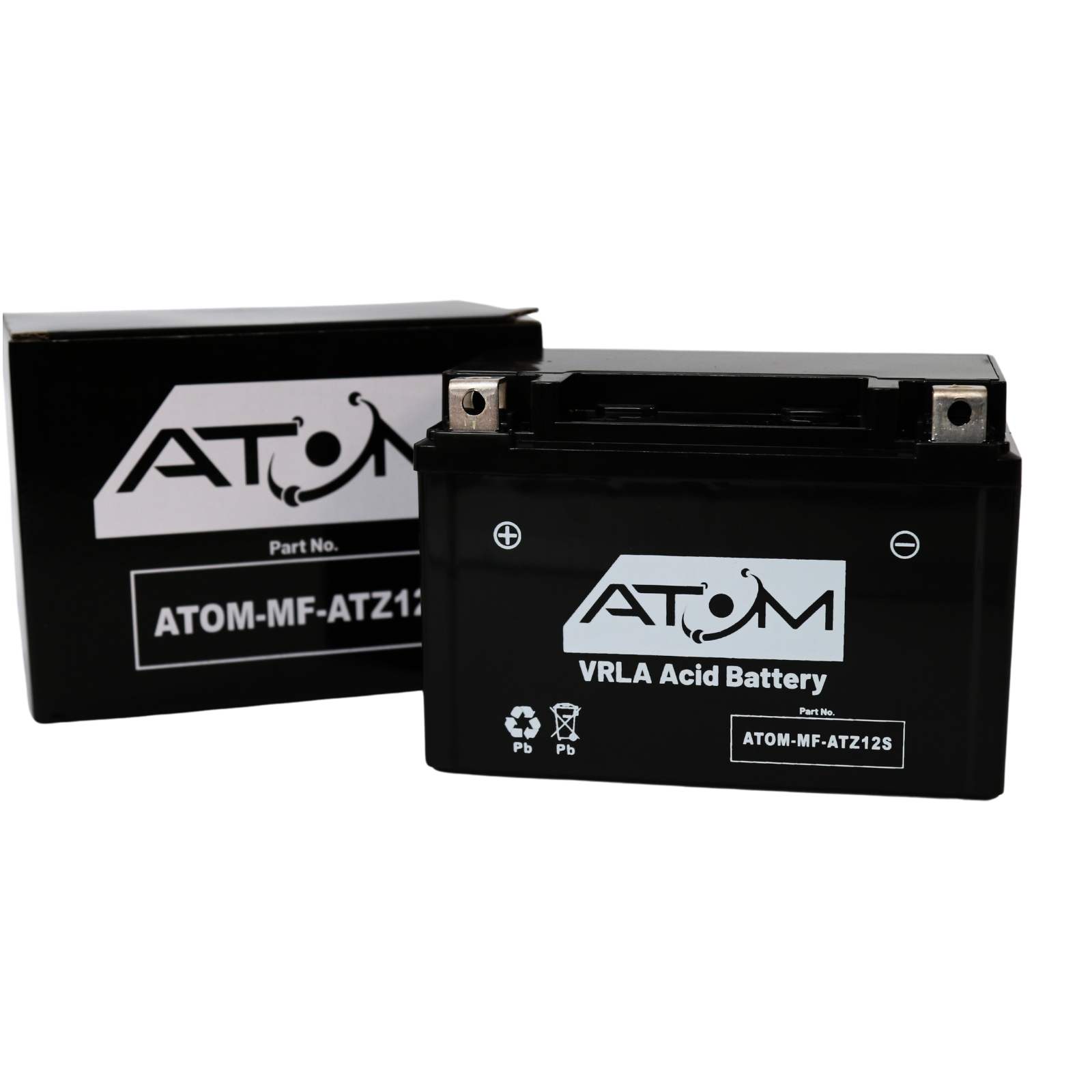 Batería YTZ12S Atom AGM 10.5Ah 240CCA Yamaha XT 1200 Z Super Tenere 10-12-