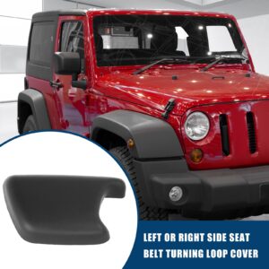 Cubierta de montaje de cinturón de seguridad automotriz 5HF07DX9AE apta para Jeep Wrangler 2011-2017-