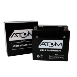 YTX14L-BS - Batería Atom AGM 14Ah 285CCA Harley-Davidson XL 883 N Iron 10-18-