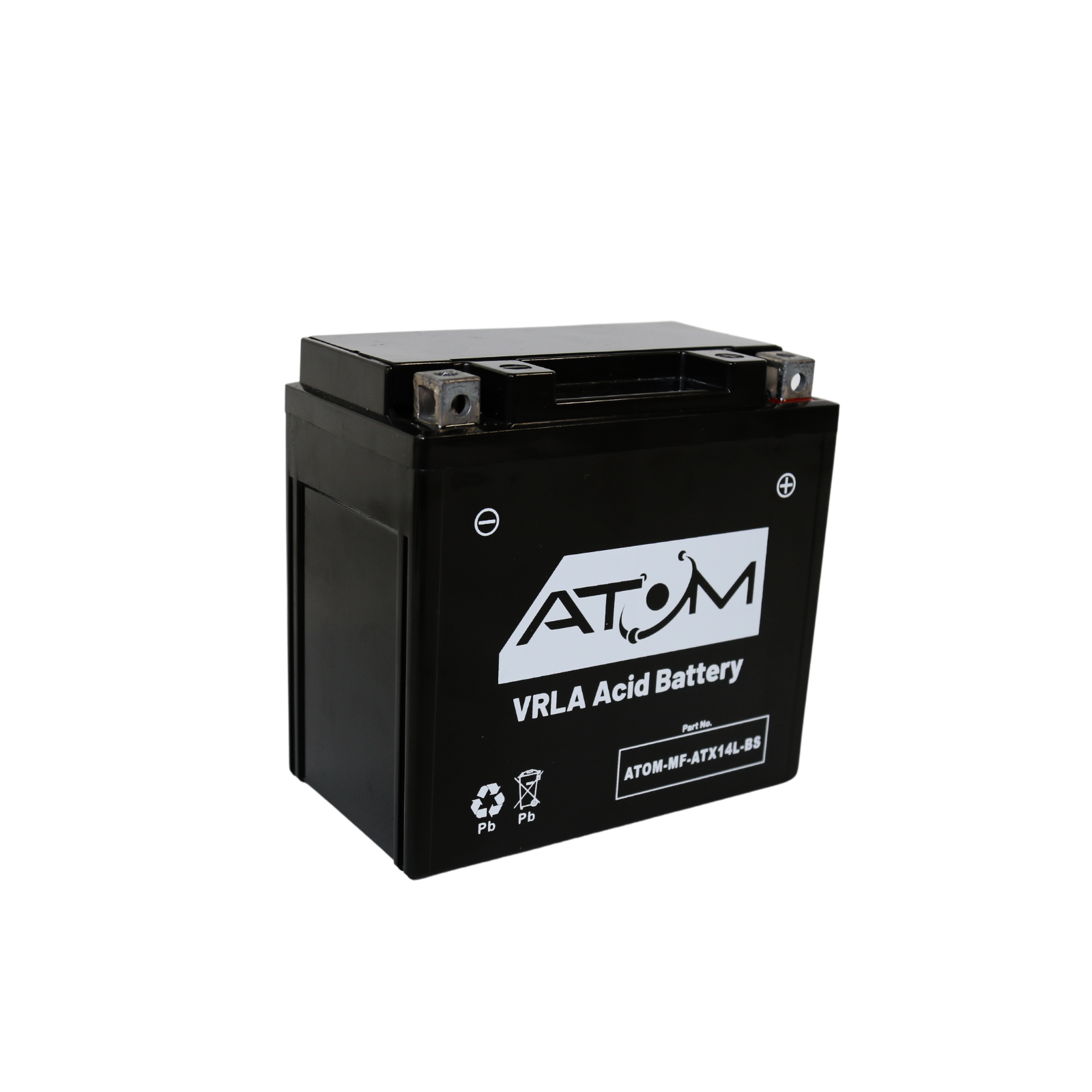 YTX14L-BS - Batería Atom AGM 14Ah 285CCA Harley-Davidson XL 883 N Iron 10-18- - Image 4