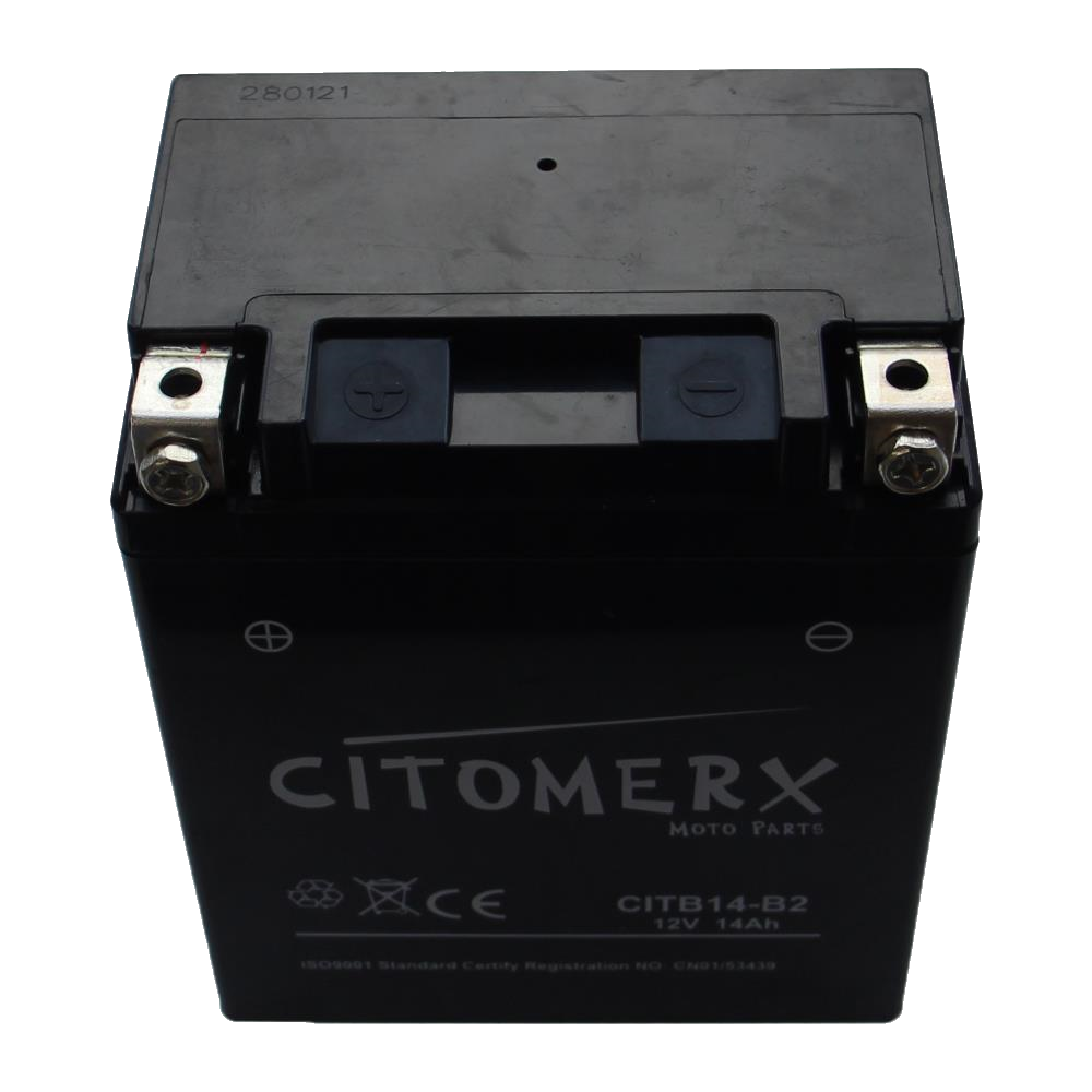 Batería Gel YB14-A2 Batería Moto 14Ah 12V 255A 51412 CB14-A2 FB14-A2 6Y4P-