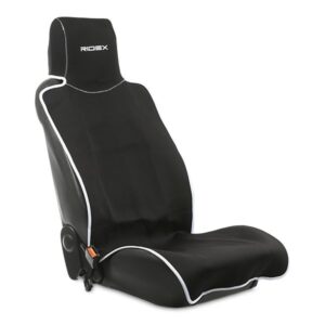 Funda de asiento de coche RIDEX delantera universal de neopreno negra-