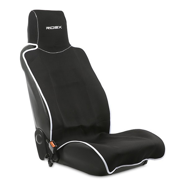 Funda de asiento de coche RIDEX delantera universal de neopreno negra-