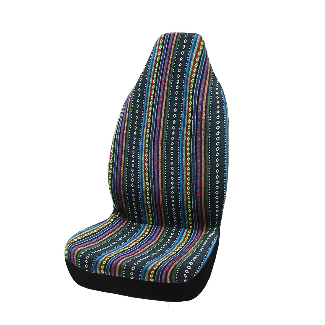 Funda de asiento delantero universal para automóvil SUV Baja respaldo protector de cojín-