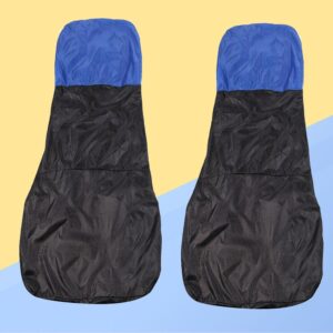 2 Piezas Cubierta de Asiento Impermeable SUV Coche Protector Automotriz Fundas Delanteras-