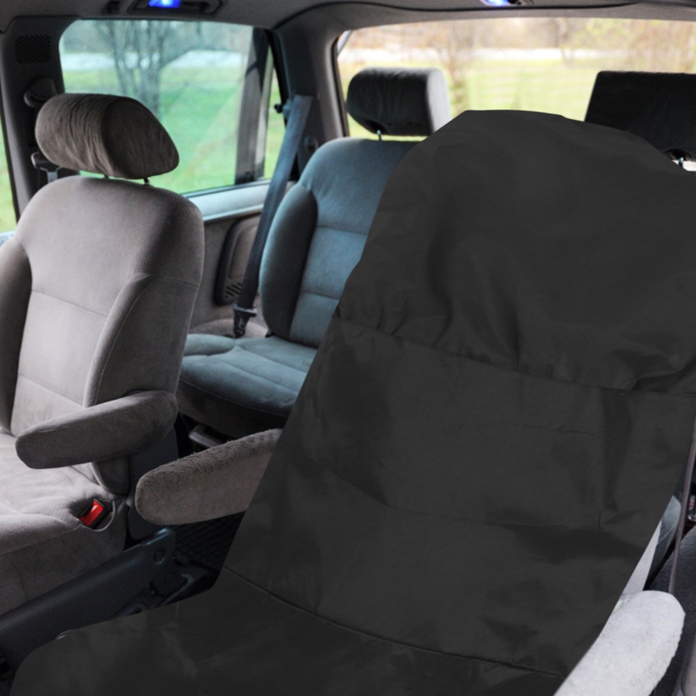 Cubierta de asiento automotriz cubierta interior de automóvil cubierta de asiento trasero automotriz 2 piezas- - Image 2