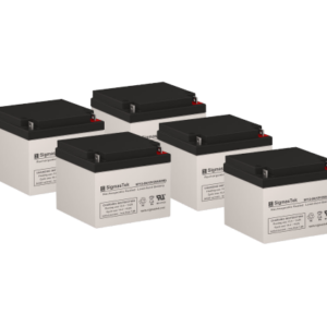 Pack of 5 x SigmasTek SP12-26 (NB) SLA Batteries - 12V 26Ah NB Terminal
