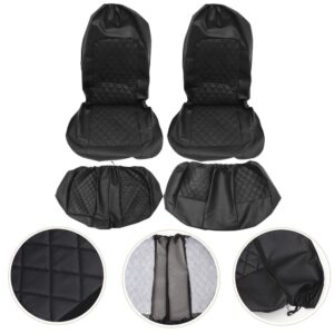 1 Juego de Repuesto de Cubierta de Asiento Automotriz Cubierta Interior Accesorio-