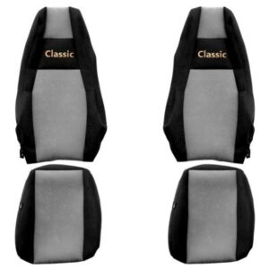 Funda de asiento de camión gris F-CORE CLASSIC SCANIA G II L P II R II S-